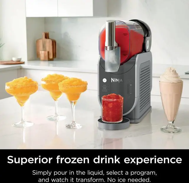 Alt view image 7 of 7 - Ninja FS300 SLUSHi 72oz. Frozen Drink & Slushie Machine -