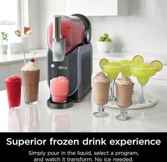 Alt view image 2 of 7 - Ninja FS301 SLUSHi 88 oz. Frozen Drink & Slushie Machine - Renewed