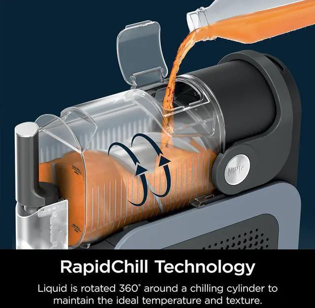 Alt view image 7 of 7 - Ninja SLUSHi 88 oz. Frozen Drink & Slushie Machine with 1 Year Warranty & Bottle