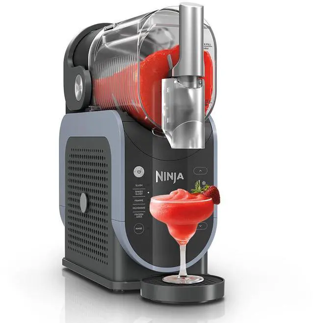 Alt view image 3 of 7 - Ninja SLUSHi 88 oz. Frozen Drink & Slushie Machine with 1 Year Warranty & Bottle