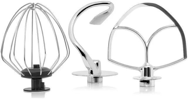 Alt view image 2 of 7 - Deco Chef 5.5 QT Kitchen Stand Mixer, 8-Speed Motor + Bonus Deco Chef 16 Piece Knife Set