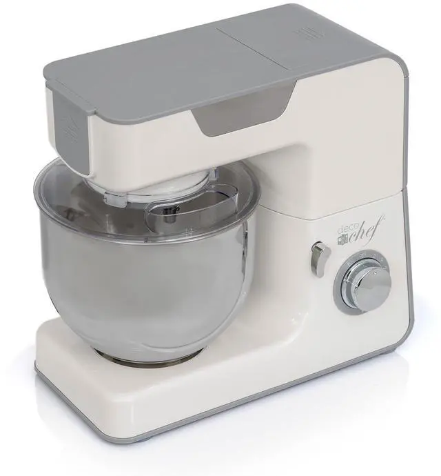 Alt view image 3 of 7 - Deco Chef 5.5 QT Kitchen Stand Mixer, 8-Speed Motor + Bonus Deco Chef 16 Piece Knife Set