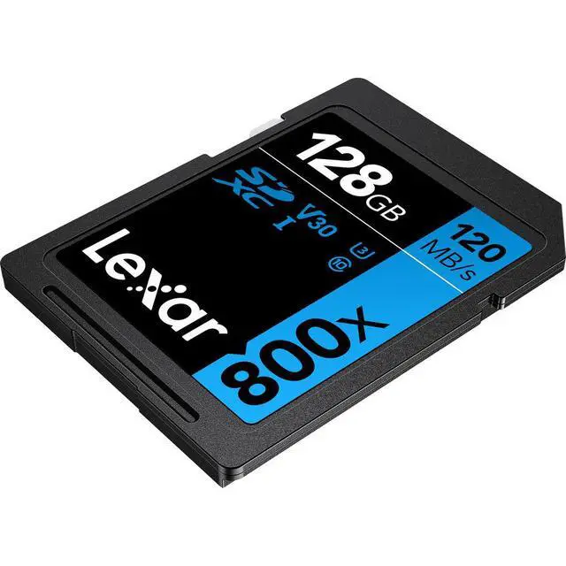 Alt view image 5 of 7 - Lexar 128GB High-Performance 800x UHS-I SDHC Memory Card BLUE with Reader Bundle