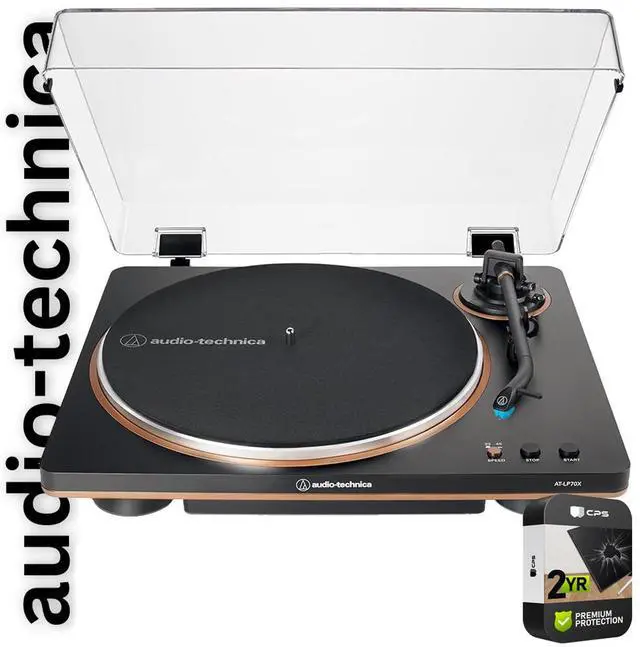 Main image of Audio-Technica Fully Automatic Belt-Drive Turntable, Black/Bronze w/ 2 Year Warranty