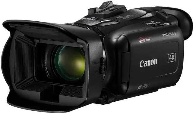 Alt view image 2 of 3 - Canon Vixia HF G70 UHD 4K Camcorder Bundle Lexar 64GB SDXC Memory Card + Camera Bag