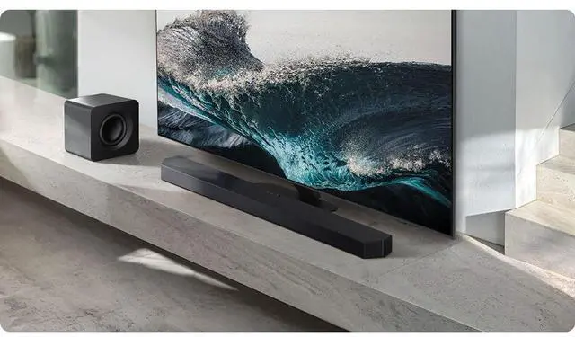 Alt view image 2 of 7 - Samsung HW-Q800F 5.1.2ch Dolby ATMOS Soundbar System 2025 + 26 Months Protection Bundle