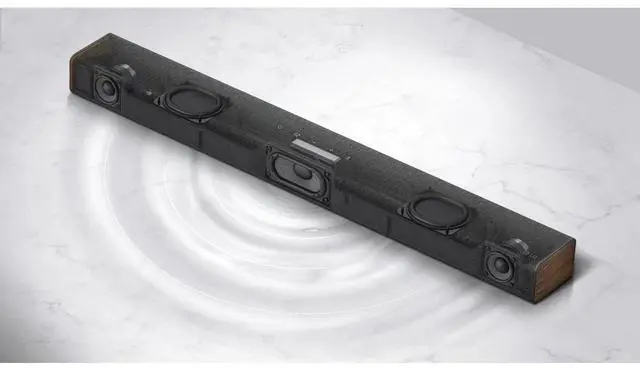 Alt view image 4 of 7 - LG SPM2 2.1 Channel Sound Bar with Built-In Subwoofer Certified