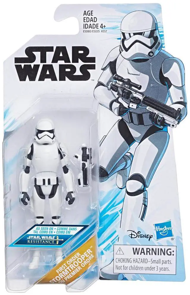 Alt view image 2 of 2 - Hasbro Star Wars: Resistance Stormtropper 3.75" Figurine - HSBE5035