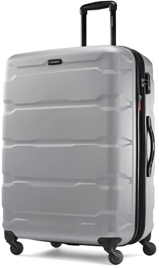 Alt view image 5 of 7 - Samsonite Omni Hardside Nested Luggage Spinner Set, Silver w/ 10pc Accessory Kit