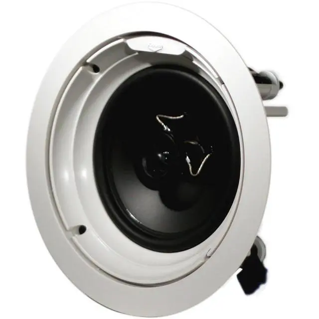 Alt view image 3 of 5 - Klipsch R-1650-C In-Ceiling Speaker - White (4-Pack)