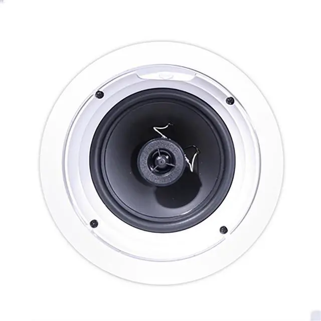Alt view image 2 of 5 - Klipsch R-1650-C In-Ceiling Speaker - White (4-Pack)