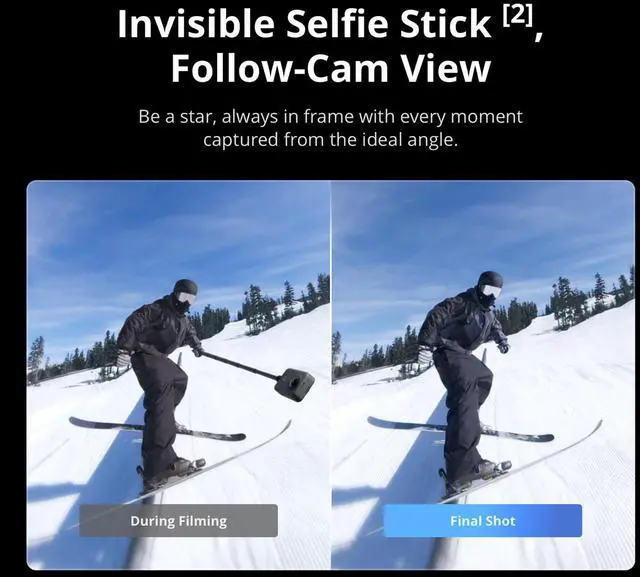 Alt view image 4 of 7 - DJI Osmo 360 Adventure Combo | CP.OS.00000442.02