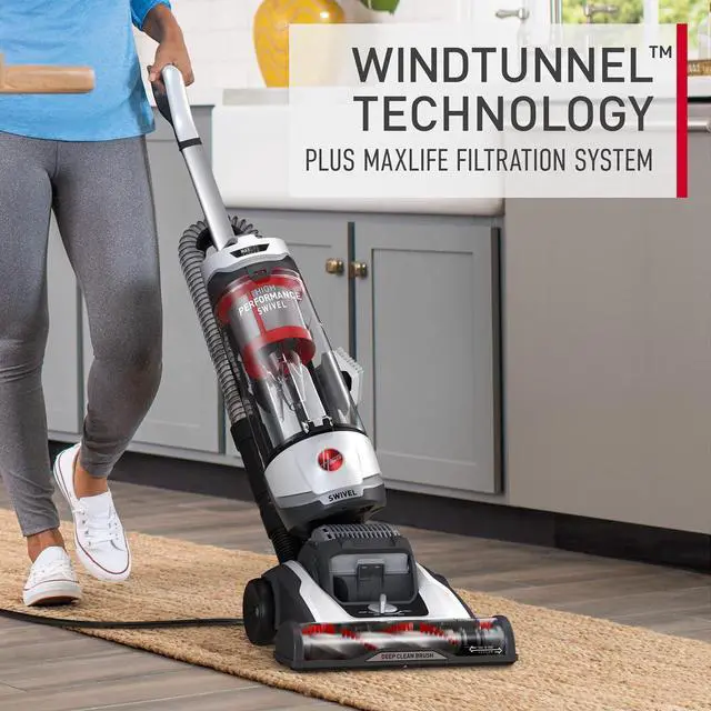 Alt view image 5 of 6 - Hoover MAXLife Elite Swivel Vacuum Cleaner, Bagless Upright Vacuum -