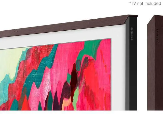 Alt view image 5 of 14 - Samsung 75" The Frame Customizable Bezel, Modern Brown - VG-SCFF75BWBZA (2025)