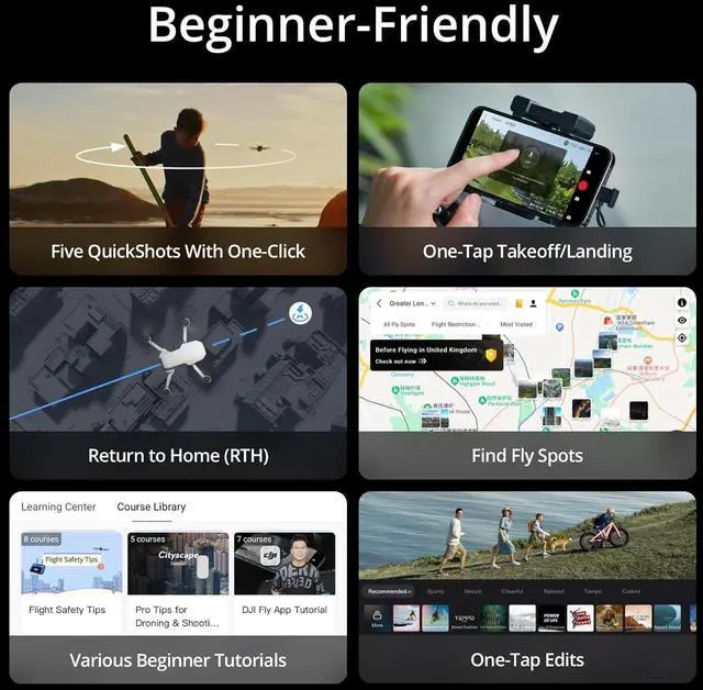 Alt view image 4 of 7 - DJI Mini 4K Drone Quadcopter Fly More Combo + RC-N1 Remote &Extended Warranty Bundle