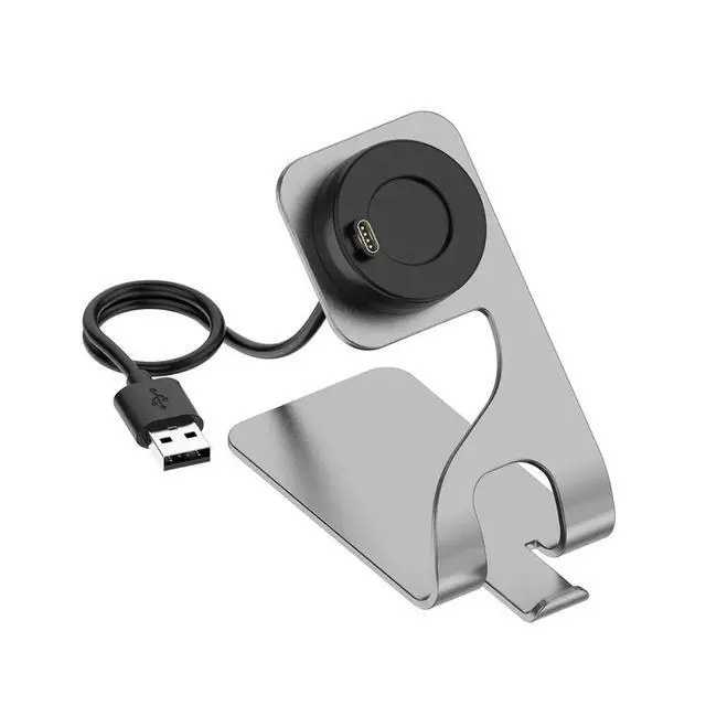 Alt view image 4 of 7 - Garmin Forerunner 165 Music Smart Sport Watch Berry + Lilac with Charging Bundle