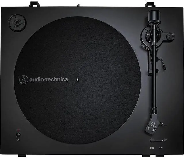 Alt view image 4 of 7 - Audio-Technica Fully Automatic Wireless Belt-drive Turntable, Black w/ Accessories Bundle