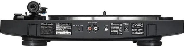 Alt view image 5 of 7 - Audio-Technica Fully Automatic Wireless Belt-drive Turntable, Black w/ Accessories Bundle