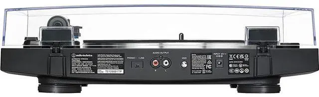 Alt view image 6 of 7 - Audio-Technica Fully Automatic Wireless Belt-drive Turntable, Black w/ Accessories Bundle