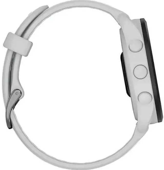 Alt view image 2 of 7 - Garmin Forerunner 165 Smart Sport Watch, Mist Gray +Whitestone + 2 Year Warranty Bundle