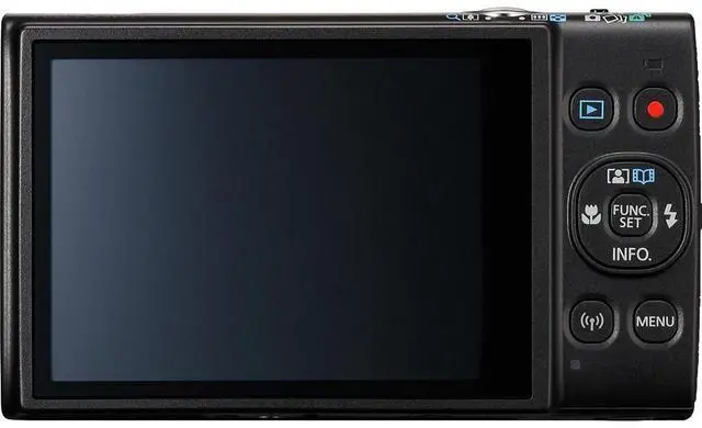 Alt view image 3 of 17 - Canon PowerShot ELPH 360 HS A (Black), 20.2MP CMOS, 12x Zoom, OIS, 1080p Full HD