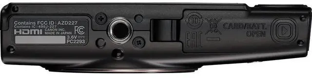 Alt view image 7 of 17 - Canon PowerShot ELPH 360 HS A (Black), 20.2MP CMOS, 12x Zoom, OIS, 1080p Full HD