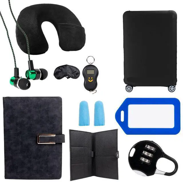 Alt view image 2 of 7 - Samsonite Omni Hardside Luggage 20" Spinner Charcoal with 10pc Accessory Kit