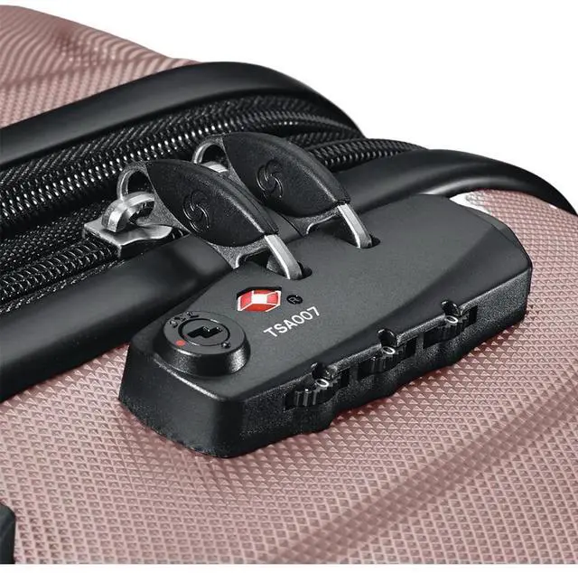 Alt view image 5 of 7 - Samsonite Omni Hardside Luggage 20" Spinner, Pink (68308-1694)