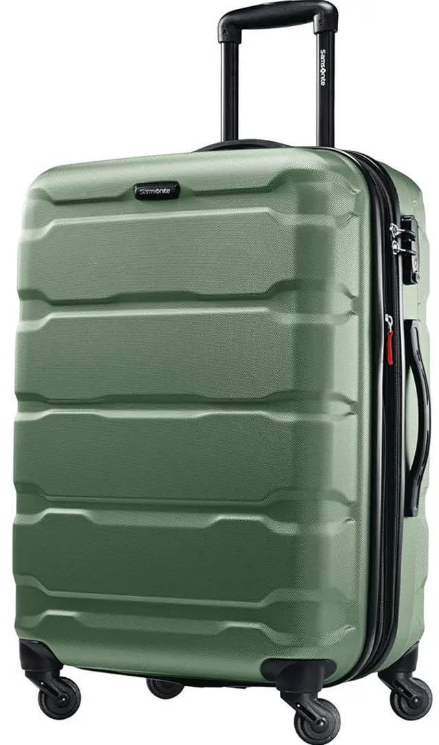 Main image of Samsonite Omni Hardside Luggage 24" Spinner, Army Green (68309-2209)