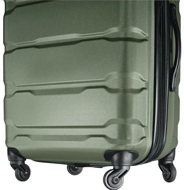 Alt view image 5 of 7 - Samsonite Omni Hardside Luggage 24" Spinner, Army Green (68309-2209)
