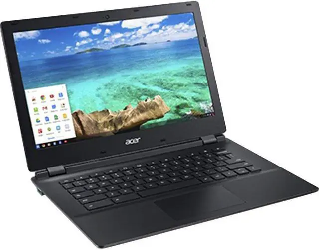 Alt view image 3 of 8 - Acer Chromebook 2.10GHz 4GB Memory 16 GB SSD 13.3" Chrome OS C810-T7ZT