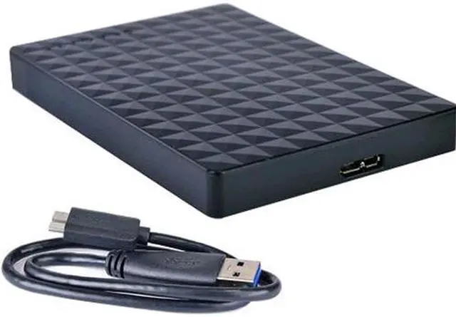 Alt view image 4 of 12 - Seagate Portable Hard Drive 1.5TB HDD - External Expansion for PC Windows PS4 & Xbox - USB 2.0 & 3.0 Black (STEA1500400)