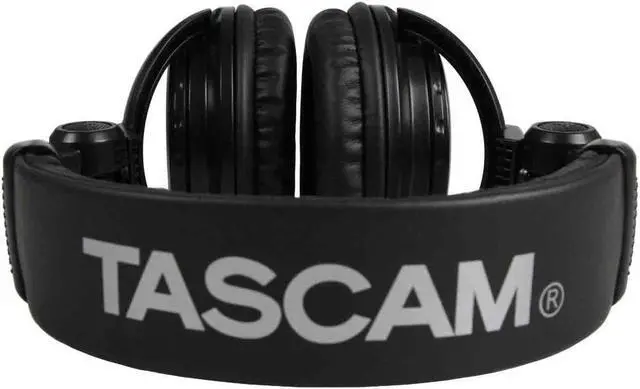 Alt view image 2 of 20 - TASCAM TH-02 Recording Studio Headphones Black
