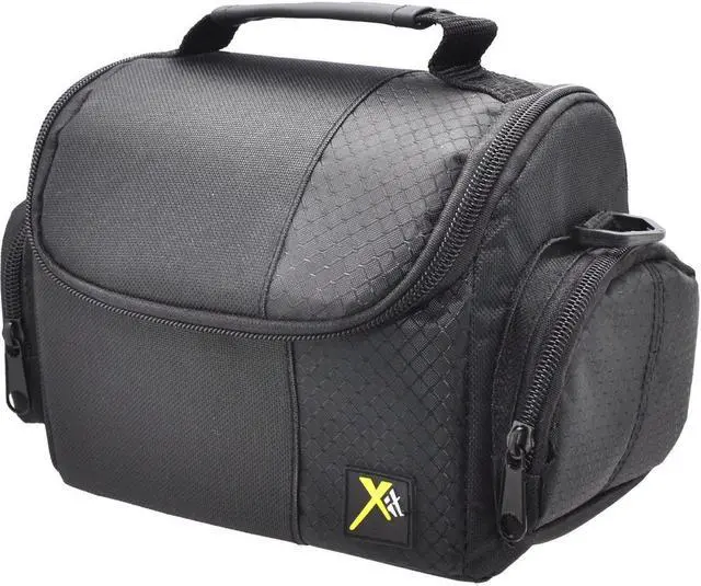 Alt view image 3 of 7 - XIT Deluxe Digital Camera/Video Padded Carrying Case-Medium