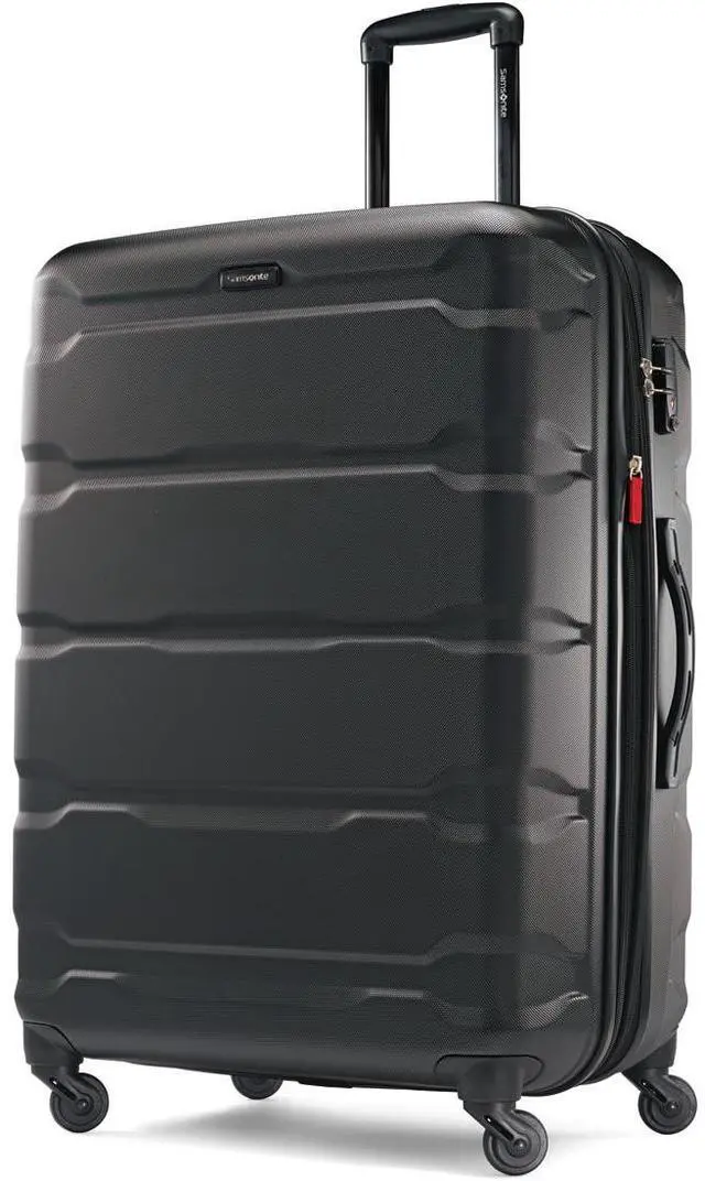 Alt view image 7 of 17 - Samsonite Omni PC Hardside Luggage, Black, Checked-Large
