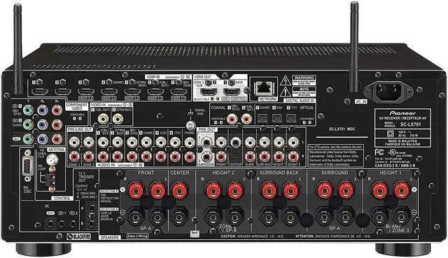Pioneer AVアンプ SC-LX801(B) PioneerのAVアンプ、SC-LX801(B)のご紹介です。
