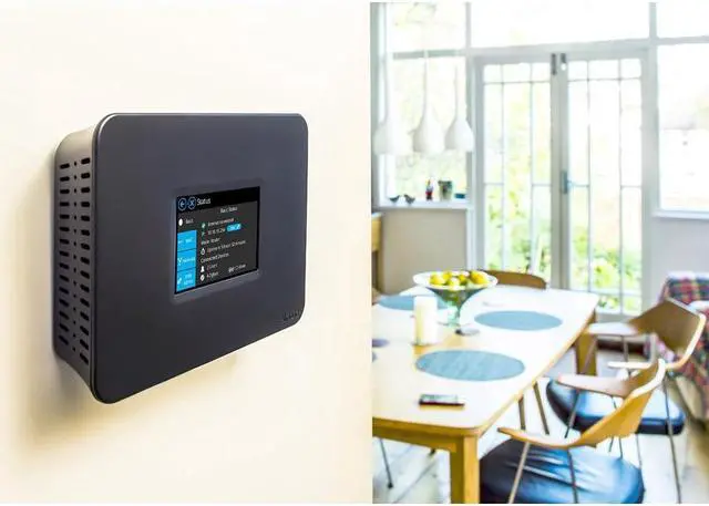 Alt view image 11 of 19 - Securifi Almond+ Long Range Touchscreen Wireless AC1750 Router / Range Extender + Home Automation Hub (3 Minute Setup)