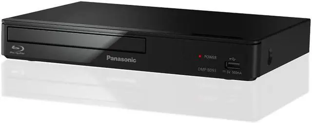Main image of Panasonic - DMP-BD93 - Panasonic DMP-BD93 1 Disc(s) Blu-ray Disc Player - Black - BD-R, DVD-R, CD-R - BD Video, DVD