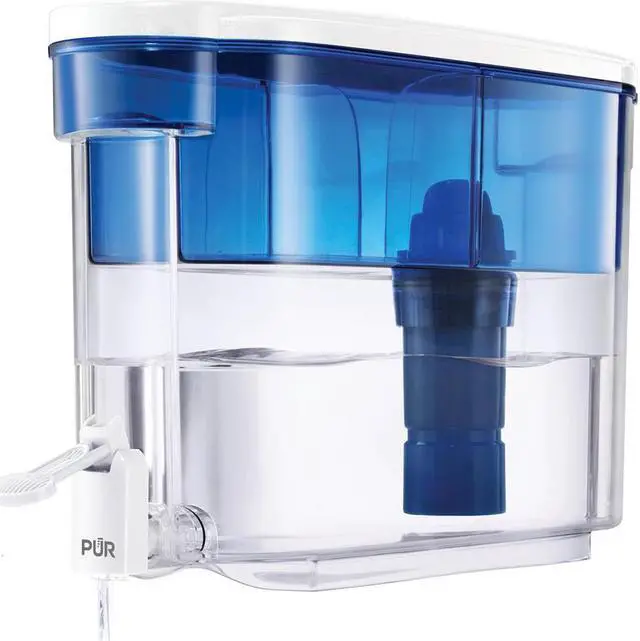 Alt view image 5 of 14 - PUR DS-1800Z Water Dispenser - 1.13 gal - Blue, Clear