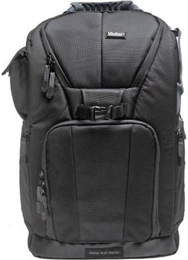 Alt view image 16 of 19 - Vivitar DKS-18 Photo/SLR/Laptop Sling Backpack - Black