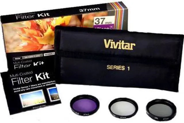 Alt view image 6 of 11 - Vivitar UV/CPL/ND Filter Kit - 37mm