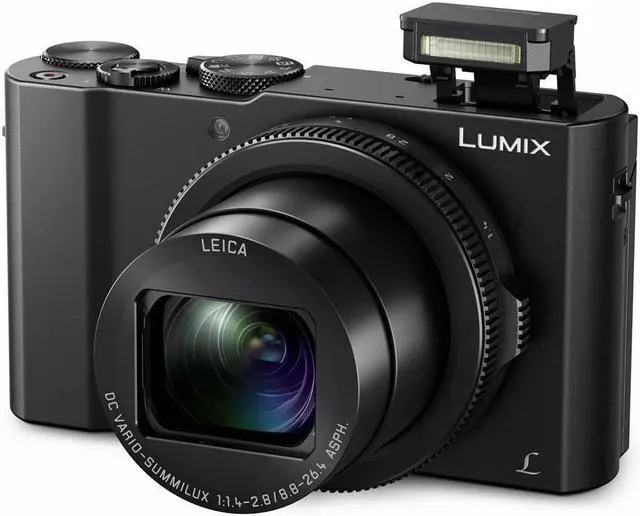 Alt view image 5 of 20 - Panasonic Lumix LX10 4K Digital Camera with f/1.4-2.8 24-72mm Lens