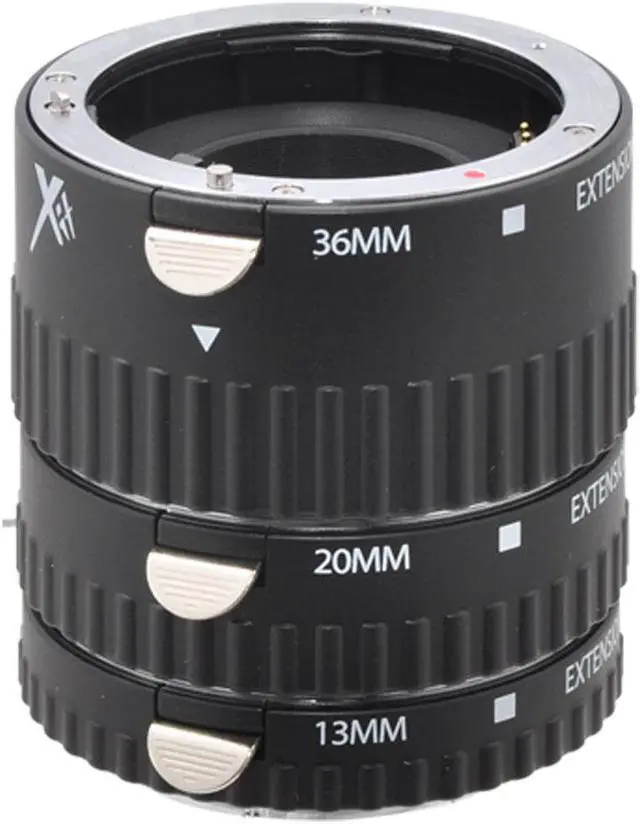 Alt view image 2 of 6 - Xit Photo Sony Pro Series Auto Focus Macro DSLR Camera Extension Tube Set -XTETS