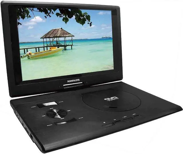 Alt view image 5 of 20 - Osram - SDVD1566 - SYLVANIA(R) SDVD1566 15.6 Swivel Screen Portable DVD & Media Player