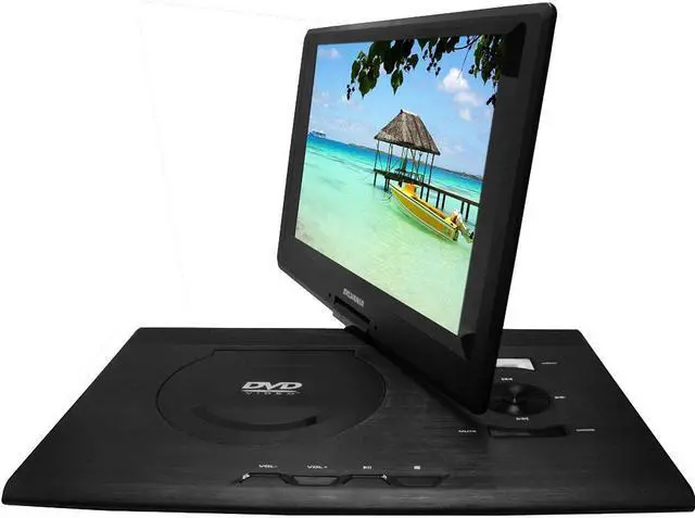 Alt view image 3 of 20 - Osram - SDVD1566 - SYLVANIA(R) SDVD1566 15.6 Swivel Screen Portable DVD & Media Player