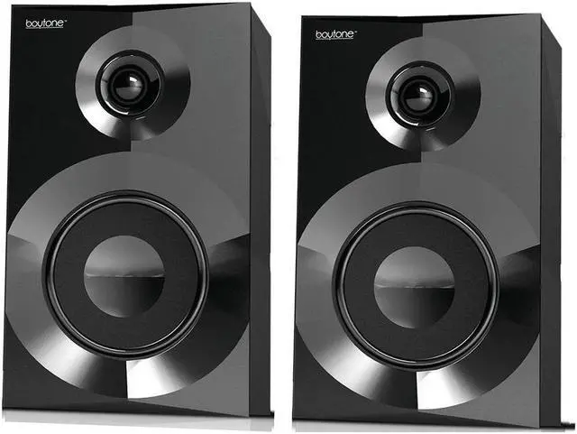 Alt view image 11 of 20 - Boytone BT-210FD Wireless Bluetooth 30W Speaker System with FM Radio & Remote Control for Smartphones, Tablets, Desktop