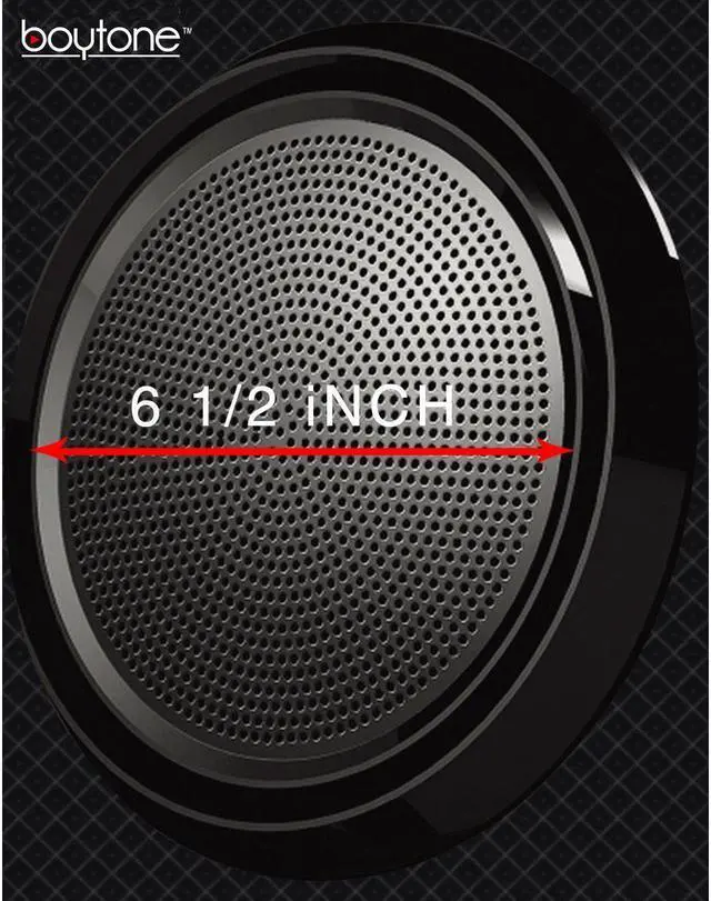 Alt view image 8 of 20 - Boytone BT-210FD Wireless Bluetooth 30W Speaker System with FM Radio & Remote Control for Smartphones, Tablets, Desktop