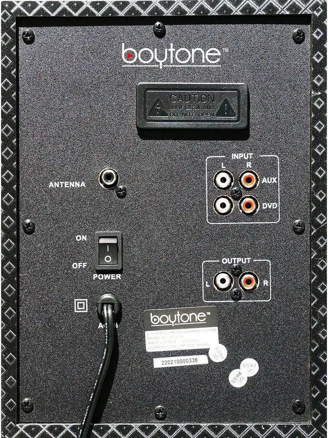 Alt view image 9 of 20 - Boytone BT-210FD Wireless Bluetooth 30W Speaker System with FM Radio & Remote Control for Smartphones, Tablets, Desktop