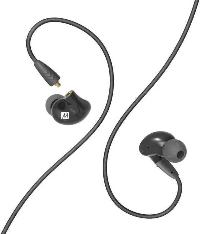 Alt view image 2 of 11 - MEE audio Pinnacle P2 High Fidelity Audiophile In-Ear Headphones with Detachable Cables