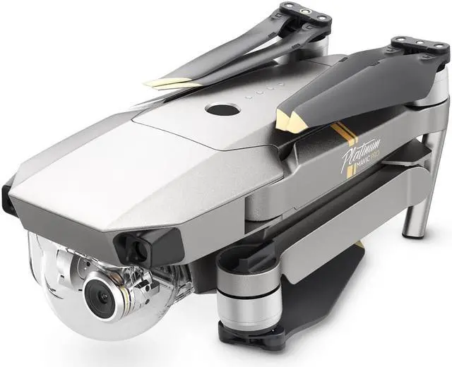 Alt view image 9 of 18 - DJI Mavic PRO Platinum Portable Collapsible Drone Quadcopter, Flymore Combo with 3 Batteries, 4K Professional Camera Gimbal,